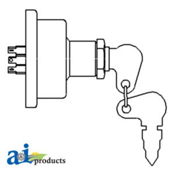 A & I Products Switch, Starter - 3 Prong 3.75" x4" x2.75" A-194747M1